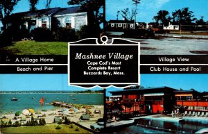Massachusetts Cape Cod Buzzards Bay Mashnee Village Resort Multi View