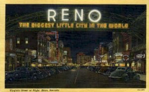 The Biggest Little City in Reno, Nevada