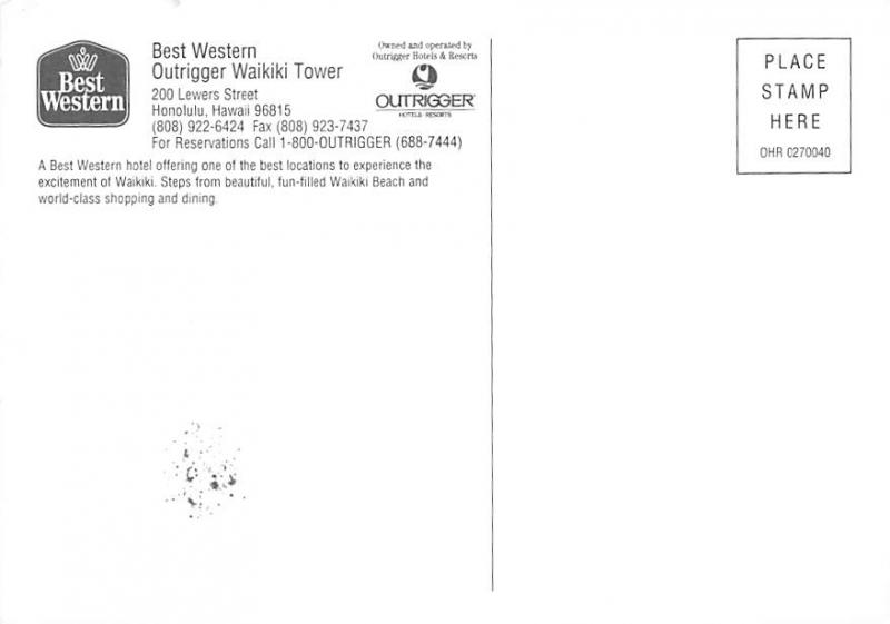 Best Western - Honolulu, Hawaii