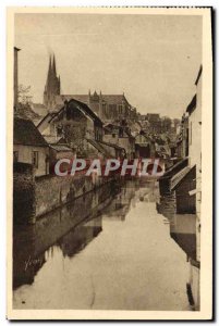 Old Postcard Chartres L & # 39Eure the Pont St Hilaire