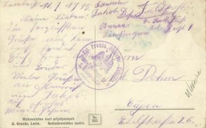 ukraine russia, LVIV LWOW LEMBERG, Railway Station (1915) Postcard