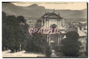 Old Postcard Chambery Chambery and Sainte Chapelle Mountains Bouges