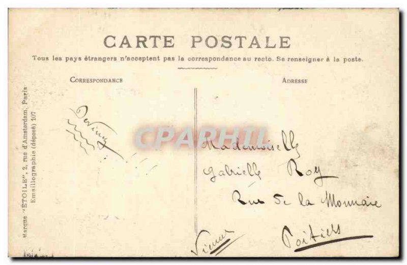 Paris 16 - Bois de Boulogne -Bords Seine After Dam Pecheurs Old Postcard