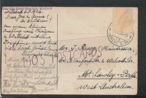 Genealogy Postcard- Rellg - Hairdresser, Mt Lawley, Perth, West Australia RF4856