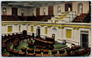 Postcard - The Senate Chamber in the United States Capitol - Washington, D. C.