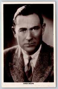 County Meath Ireland Native Silent Film Star Owen Moore~Hollywood Walk Star~RPPC