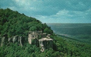 Vintage Postcard Ochs Memorial Building Lookout Mountain Chattanooga Tennessee