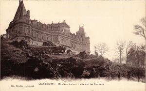 CPA LIANCOURT - Chateau Latour - Vue sur les Rochers (291128)
