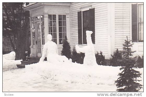 RP: Snowmen , Dartmonth College , Hanover, New Hampshire , 20-40s