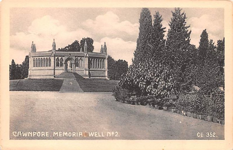 Memorial Well No 2 Cawnpore India Unused 