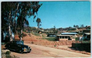 ESCONDIDO, California CA  Roadside LAKE WOHLFORD RESORT ca 1950s  Postcard