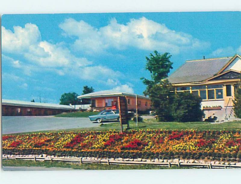 Unused Pre-1980 MOTEL SCENE Woodstock New Brunswick NB B6445