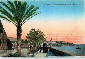 Genova Circonvallazione a Mare Bypass to the Sea Italy Postcard