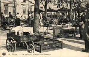 CPA AK PARIS - Un coin du Marché aux Oiseaux (215538)