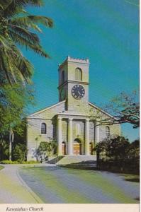 Hawaii Honolulu Kawaiahao Church 1975