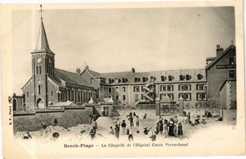 CPA BERCK-PLAGE - La Chapelle de l'Hopital Cazin Perrochaud (268117)