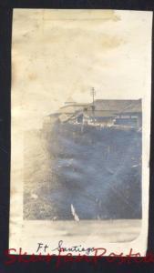 REAL PHOTO PHOTOGRAPH WWI ERA FORT SANTIAGO MINILA PHILIPPINES