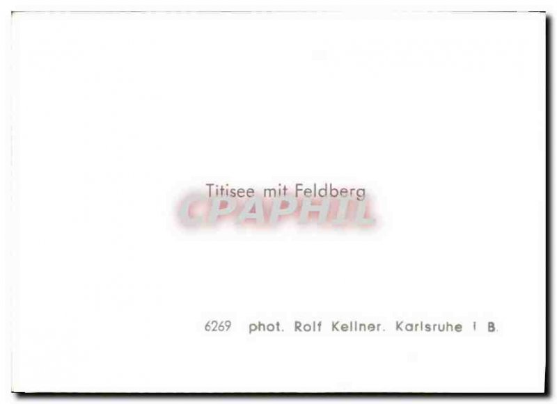 Postcard Modern Felberg Schwebelift