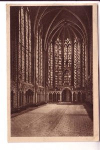 Interior, Yvon, Sainte Chapelle, Stained Glass Windows, France