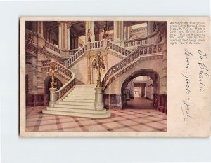 Postcard Court and Staircase, Metropolitan Life Insurance Home Office Bldg., NY