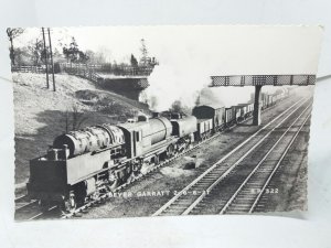 Vintage RP Postcard Steam Train Locomotive 47974 Beyer Garratt 2-6-6-2T  1963