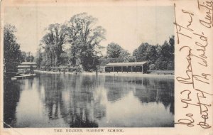 MIDDLESEX ENGLAND~THE DUCKER-HARROW SCHOOL~1904 PHOTO POSTCARD