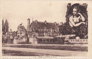 France Chateau d'Anet Vue generale 1945