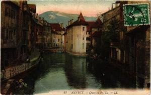 CPA ANNECY Quartier de l'Ile (618844)