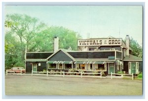 c1960's Victuals & Grog Town & Country Guilford Connecticut CT Postcard