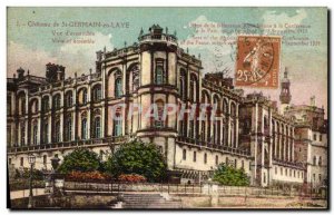 Old Postcard The Chateau de St Germain en Laye View d & # 39ensemble