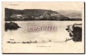 Chambon Old Postcard Lake