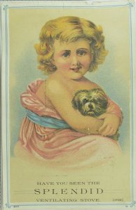 1880's Splendid Diamond Stoves D.A. Smith & Co. Victorian Trade Card #2 #F