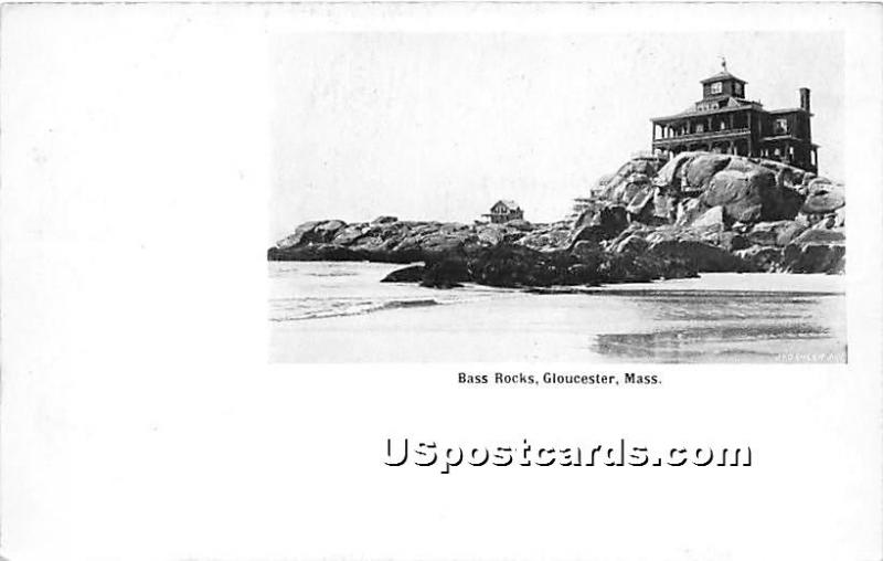 Bass Rock Gloucester MA Unused