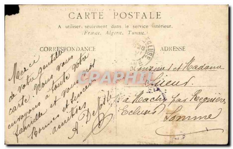 Paris Old Postcard Avenue de Chatillon