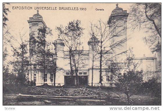 Canada- Exposition Universelle Bruxelles 1910, Belgium, PU-1913