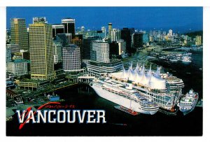 Canada - BC, Vancouver. The Harbor & Skyline        (continental size)