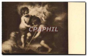 Postcard Jesus Old San Juan La Concha Los Nifios Murillo Museo Del Prado Madrid