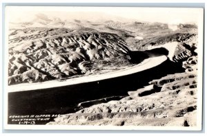 Ducktown Tennessee TN Postcard RPPC Photo Erosions In Copper Basin Cline c1940's