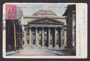 Postcard, CANADA, Montreal, Bank of Montreal