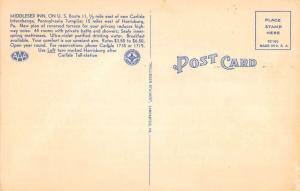 Carlisle Pennsylvania Middlesex Inn Multiview Linen Antique Postcard K20179