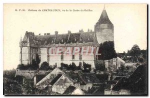 Postcard Old Castle Chateaudun ed given the Cavee Griffin
