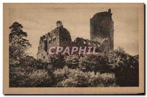 Old Postcard The Ruin of Landsberg Barr