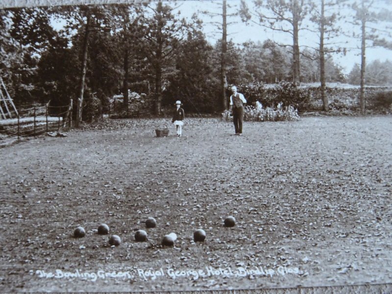 BIRDLIP 5 Image Multiview inc THE ROYAL GEORGE HOTEL & GROUNDS Old RP Postcard