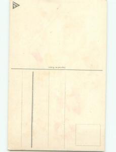 Mid-Century Era GREAT SCENE Scarce Foreign Postcard AA6766