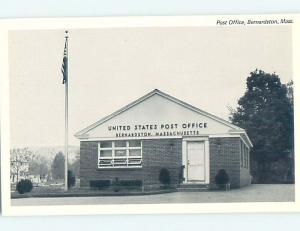 Unused Pre-1980 POST OFFICE SCENE Bernardston Massachusetts MA hs1035@