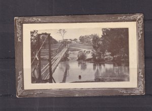 VICTORIA, CASTERTON ?, RIVER, BRIDGE. 1910 ppc., unused.