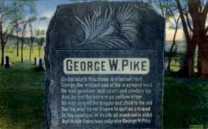 George W. Pike Monument - Douglas, Wyoming WY  