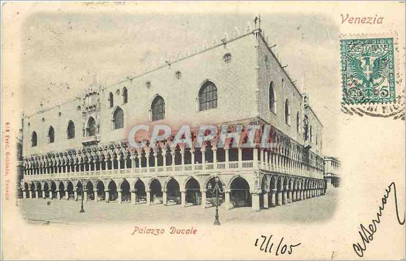 Old Postcard Palazzo Ducale