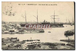 Old Postcard Marseille A Corner of Joliette Charter
