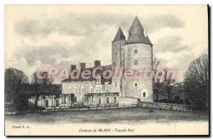 Postcard Old Chateau De Blain South Facade